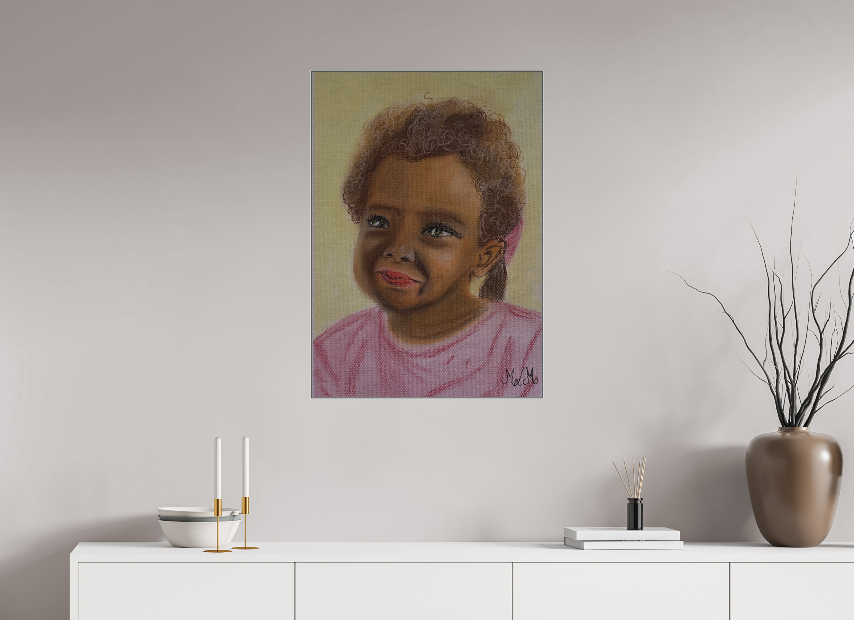 ISO A1 (59,4 x 84,1 cm), Direct Print on Brushed Aluminium Dibond - Silver Malice - Alu Dibond - Silver
