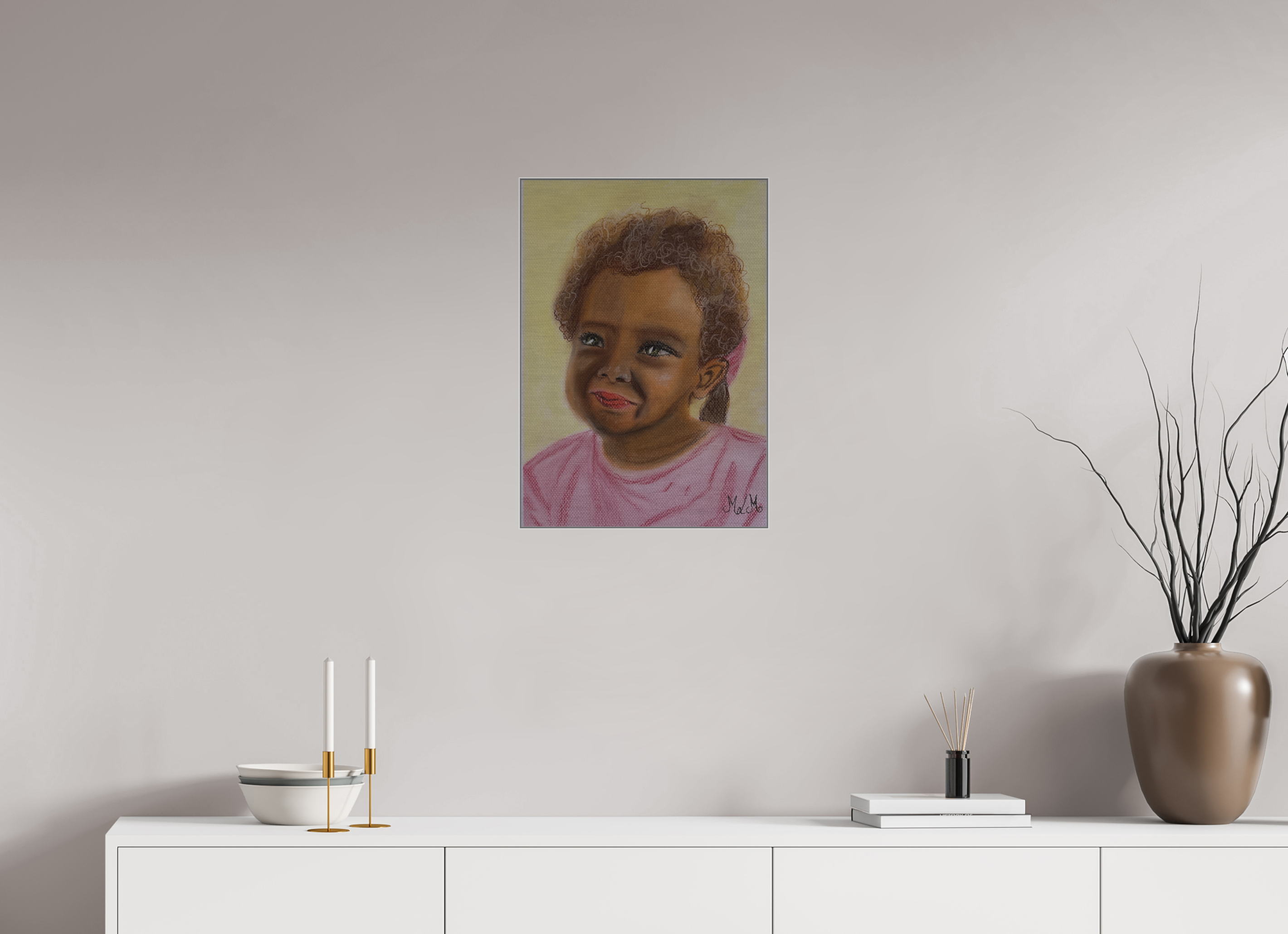 ISO A2 (42 x 59,4 cm), Direct Print on Brushed Aluminium Dibond - Silver Malice - Alu Dibond - Silver