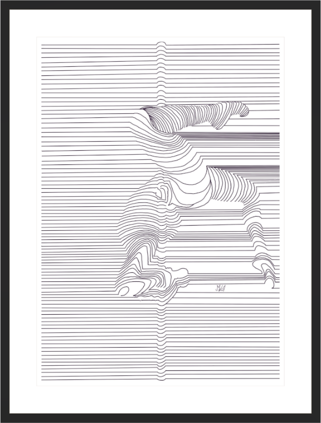 Main image Core - Framed Fine Art Paper Print