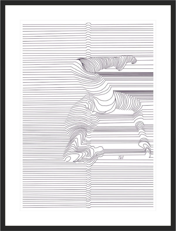 Main image Core - Framed Fine Art Paper Print