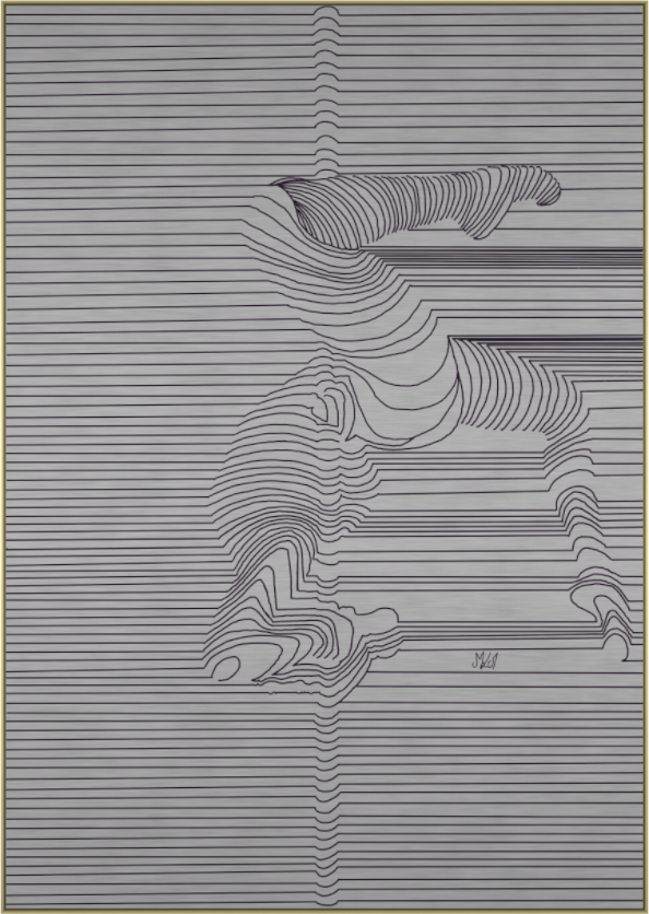 Main image Core - Alu Dibond - Silver