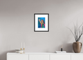 20 x 28,8 cm, Framed Fine Art Print on Hahnemühle William Turner (Matte, Textured) — Acrylic Glass, White Mat Shine - Framed Fine Art Paper Print
