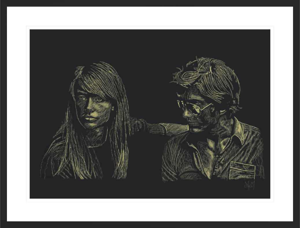 Main image Attachment - Light - Framed Fine Art Paper Print