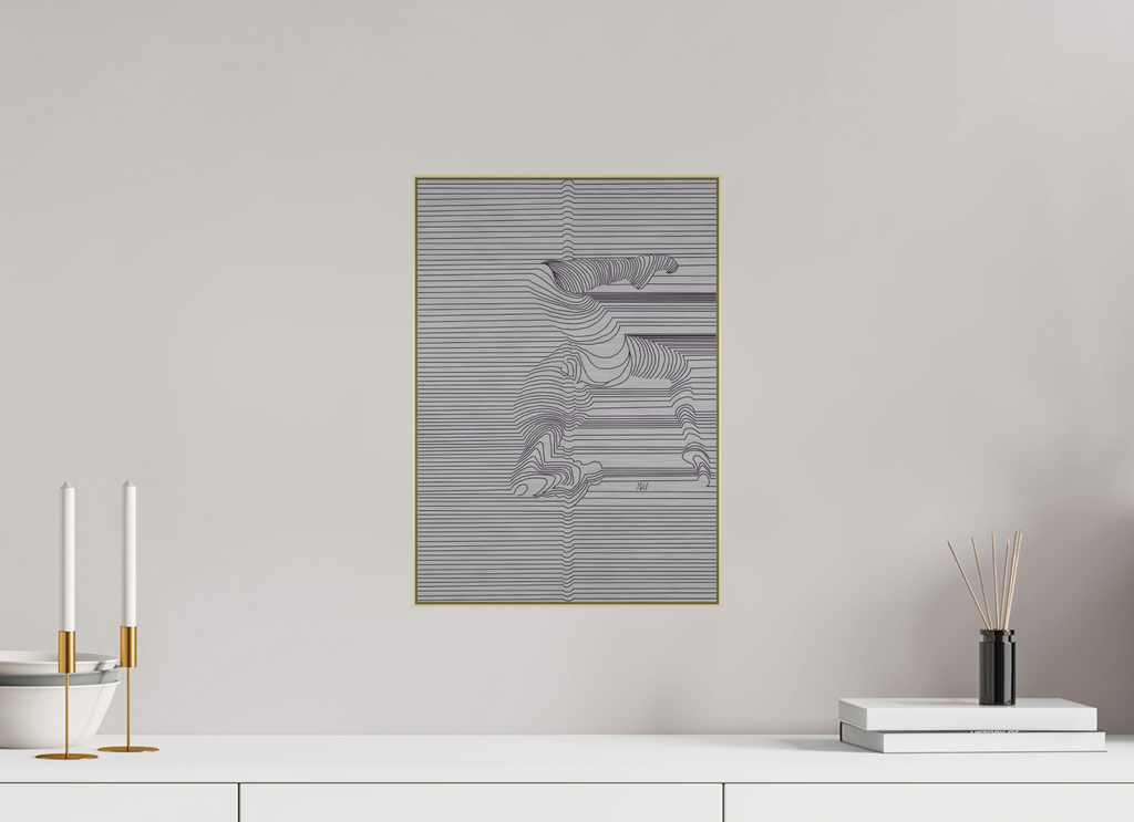 ISO A3 (29,7 x 42 cm), Tbd Core - Alu Dibond - Silver