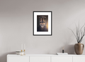 30 x 43,3 cm, Framed Fine Art Print on Hahnemühle William Turner (Matte, Textured) — Acrylic Glass, White Mat Layers - Framed Fine Art Paper Print