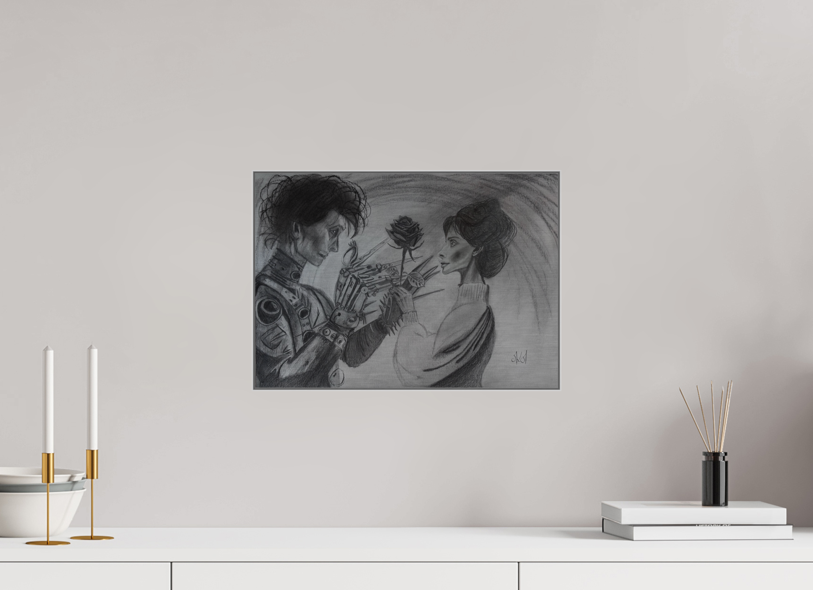ISO A3 (42 x 29,7 cm), Direct Print on Brushed Aluminium Dibond - Silver Too late - Alu Dibond - Silver