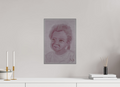 ISO A3 (29,7 x 42 cm), Direct Print on Brushed Aluminium Dibond - Silver Malice - Alu Dibond - Silver