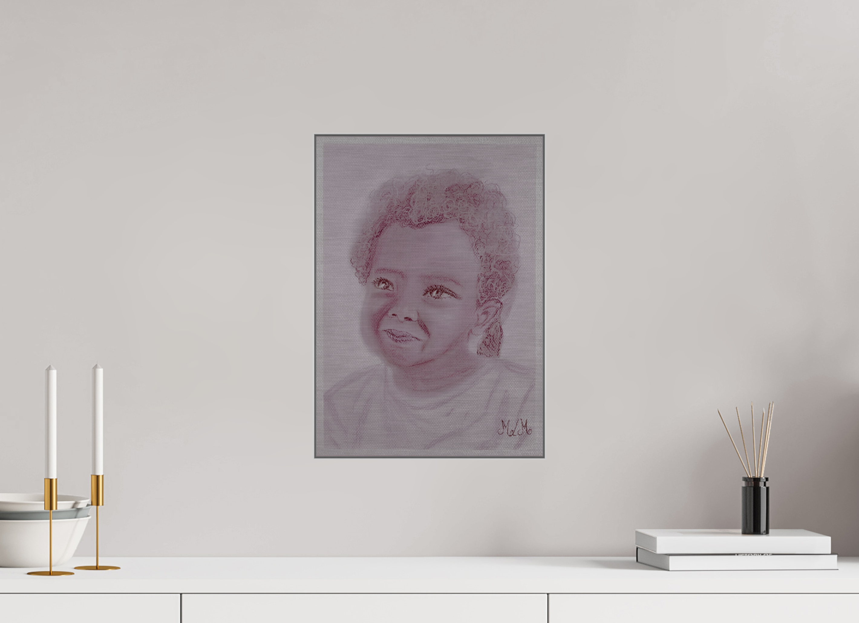 ISO A3 (29,7 x 42 cm), Direct Print on Brushed Aluminium Dibond - Silver Malice - Alu Dibond - Silver