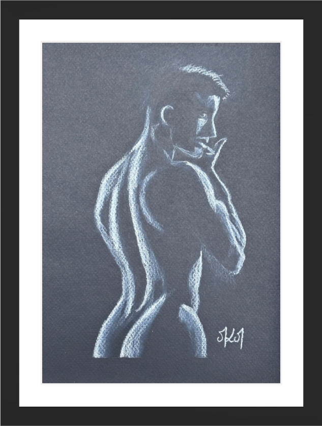 Main image Curves - Framed Fine Art Paper Print