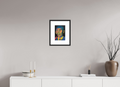 20 x 28,5 cm, Framed Fine Art Print on Hahnemühle William Turner (Matte, Textured) — Acrylic Glass, White Mat Melody - Framed Fine Art Paper