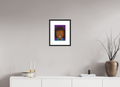 ISO A4 (21 x 29,7 cm), Framed Fine Art Print on Hahnemühle William Turner (Matte, Textured) — Acrylic Glass, White Mat Invisible - Framed Fine Art Paper Print